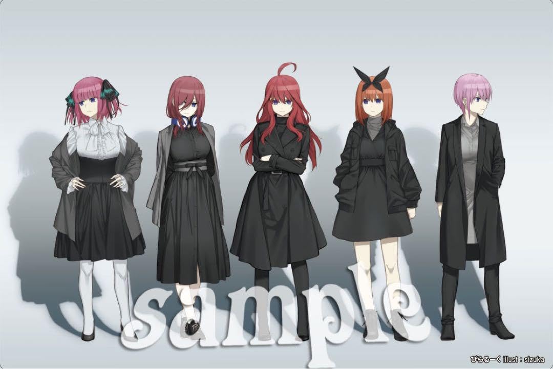 Amazon.co.jp: 五等分の花嫁 攻殻機動隊 こうかく 立ち プレイマット