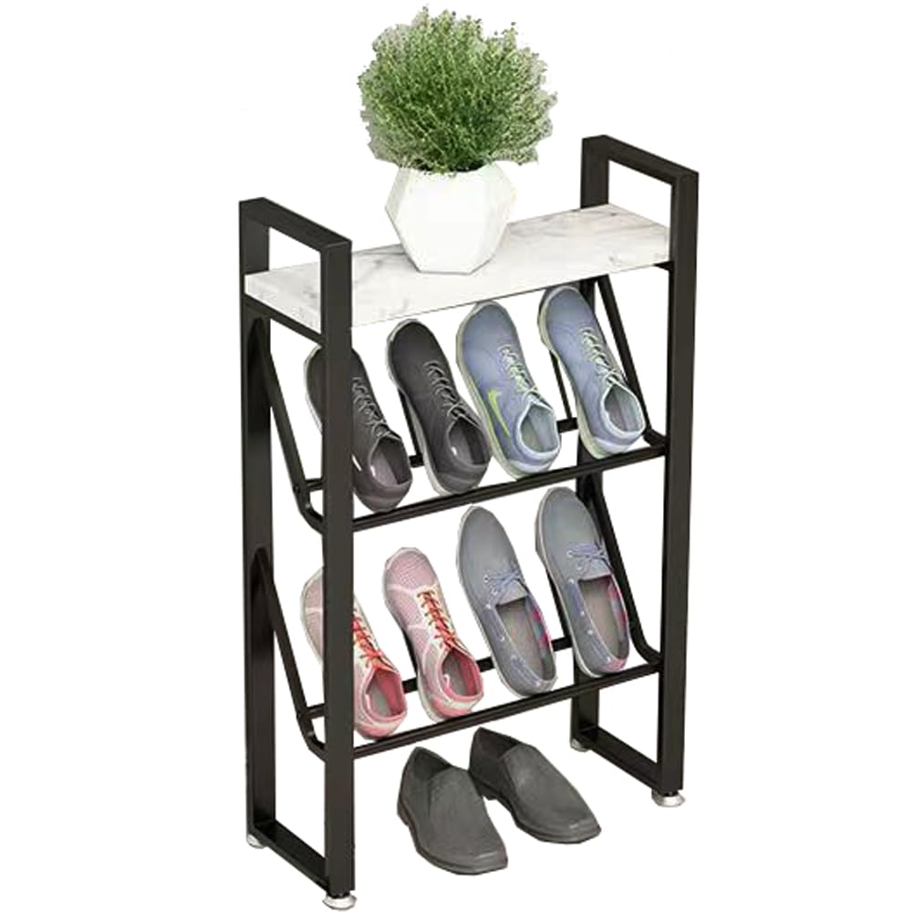 Amazon｜GiDoKe シューズラック スリム 省スペース 薄型 斜め置き 靴棚
