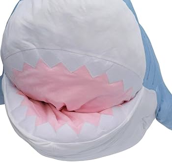 Amazon.co.jp: からだごとひんやり サメクッション ラージ サメ超巨大
