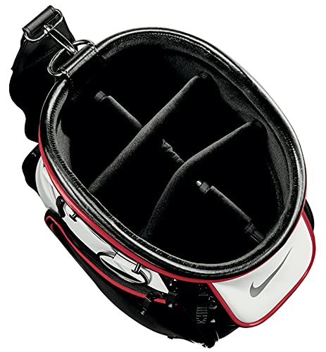 Amazon | ナイキ(NIKE) ゴルフバッグ ホワイト×ブラック×ジムレッド F