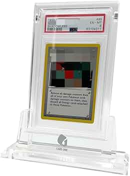 PSA アクリルスタンド 6つ、psa case red 1つ psa カードスタンドの