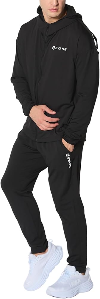 Amazon | [EVANE] エバン トレーニング ジャージ 上下セット (S