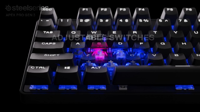 Amazon.com: SteelSeries Apex Pro TKL Gen 3 OmniPoint 3.0