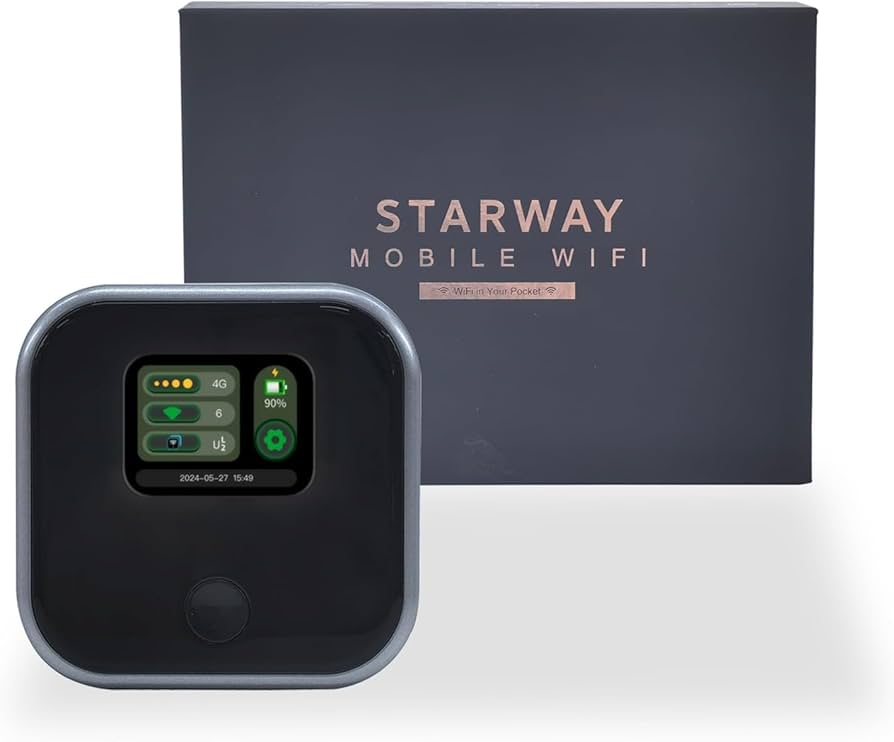 Amazon.co.jp: Starway モバイルルーター SIMフリー ポケットWiFi 国内