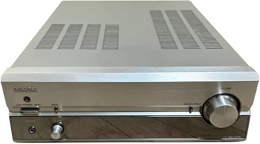 Amazon.co.jp: Denon PRESTA プリメインアンプ シルバー PMA-201SA