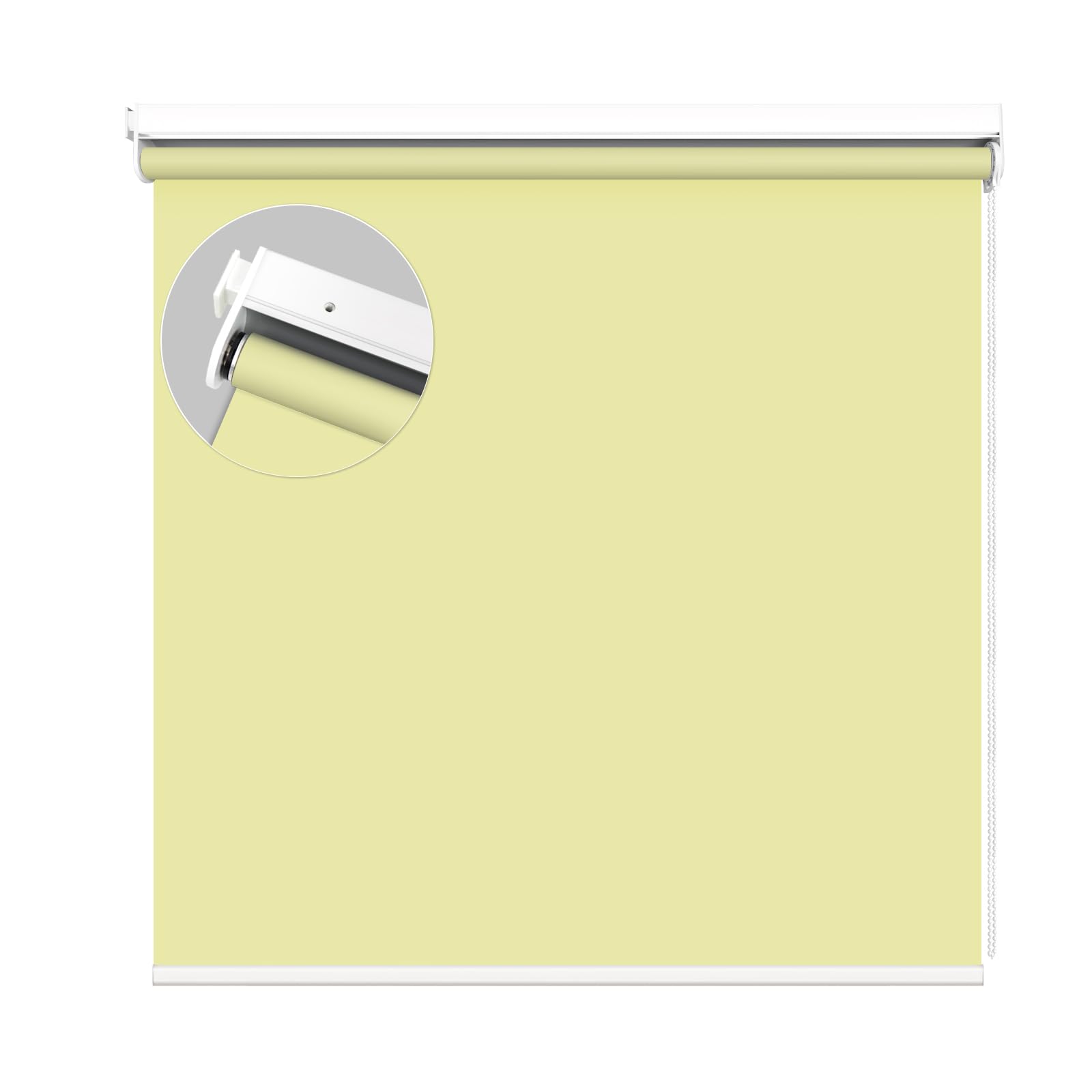 Amazon｜HOCRISSON つっぱり式 ロールスクリーン 1級遮光 ロール