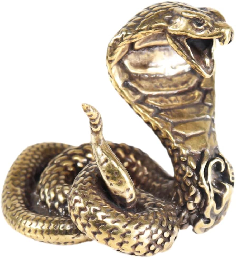 Amazon.co.jp: コブラ 置物 風水 蛇 ヘビ スネーク インテリア