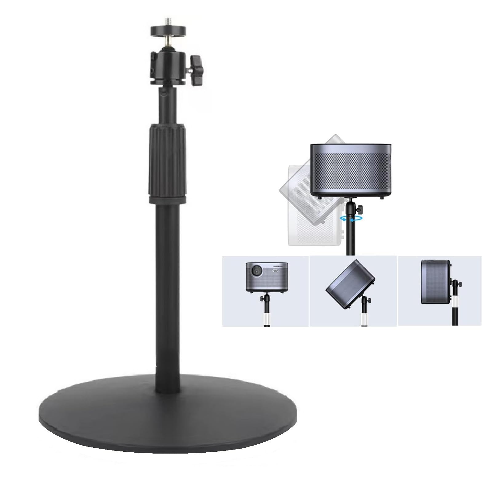 Amazon.co.jp: Nueva vida プロジェクター スタンド 卓上伸縮型25cm