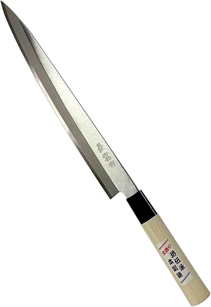 Amazon｜長雲斉 アークランドサカモト 柳刃包丁 左用 240mm 白紙鋼