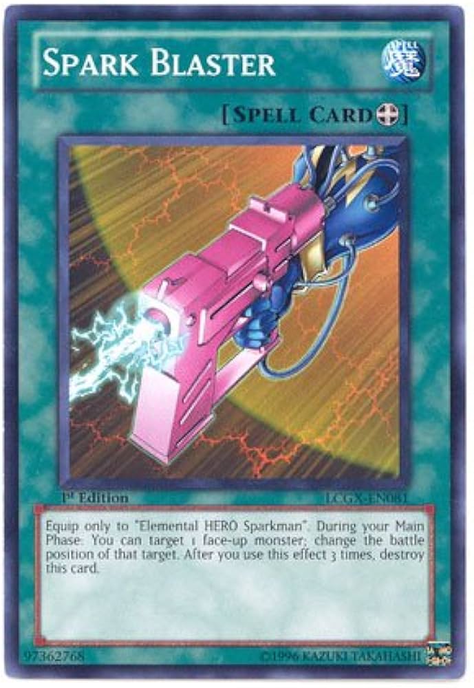 Amazon.co.jp: 遊戯王 英語版 LCGX-EN081 Spark Blaster スパークガン