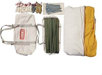 Amazon | チャムス(CHUMS) エーフレームテントT/C 4 H:220cm W:260cm L