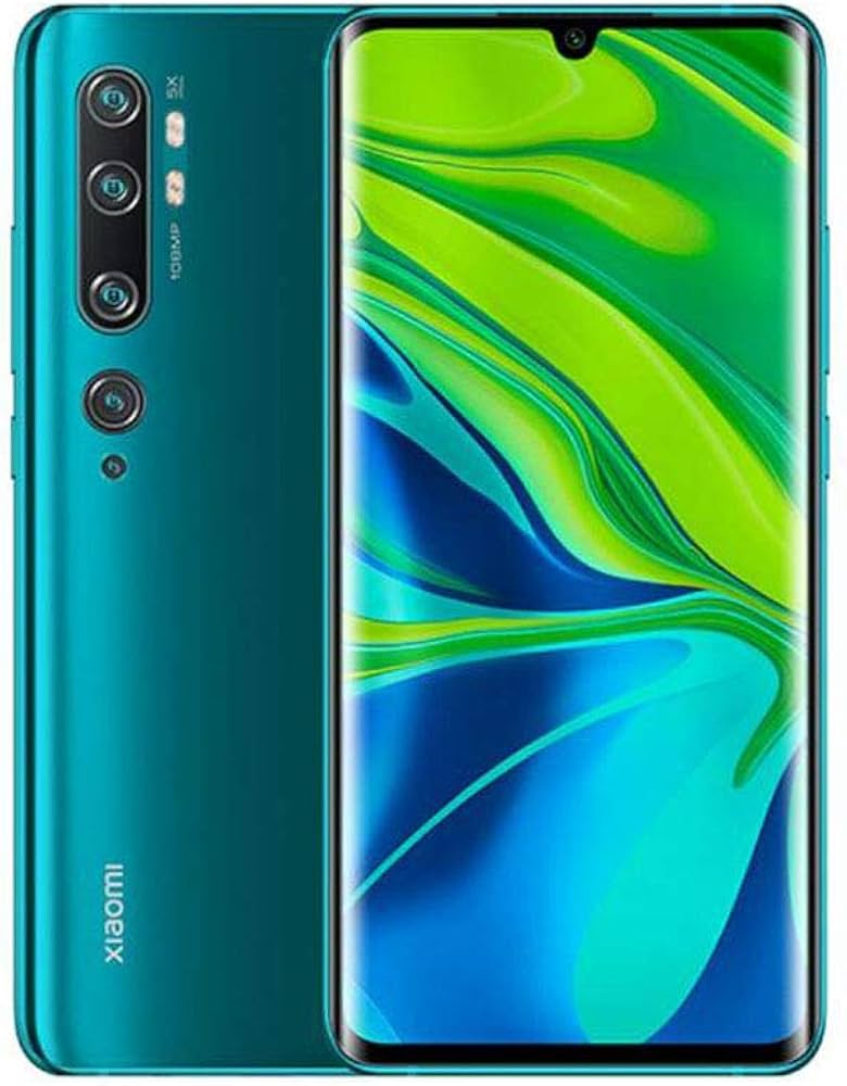Xiaomi Mi Note 10 Smartphone, Dual Sim, 128GB, 6GB Ram - Aurora