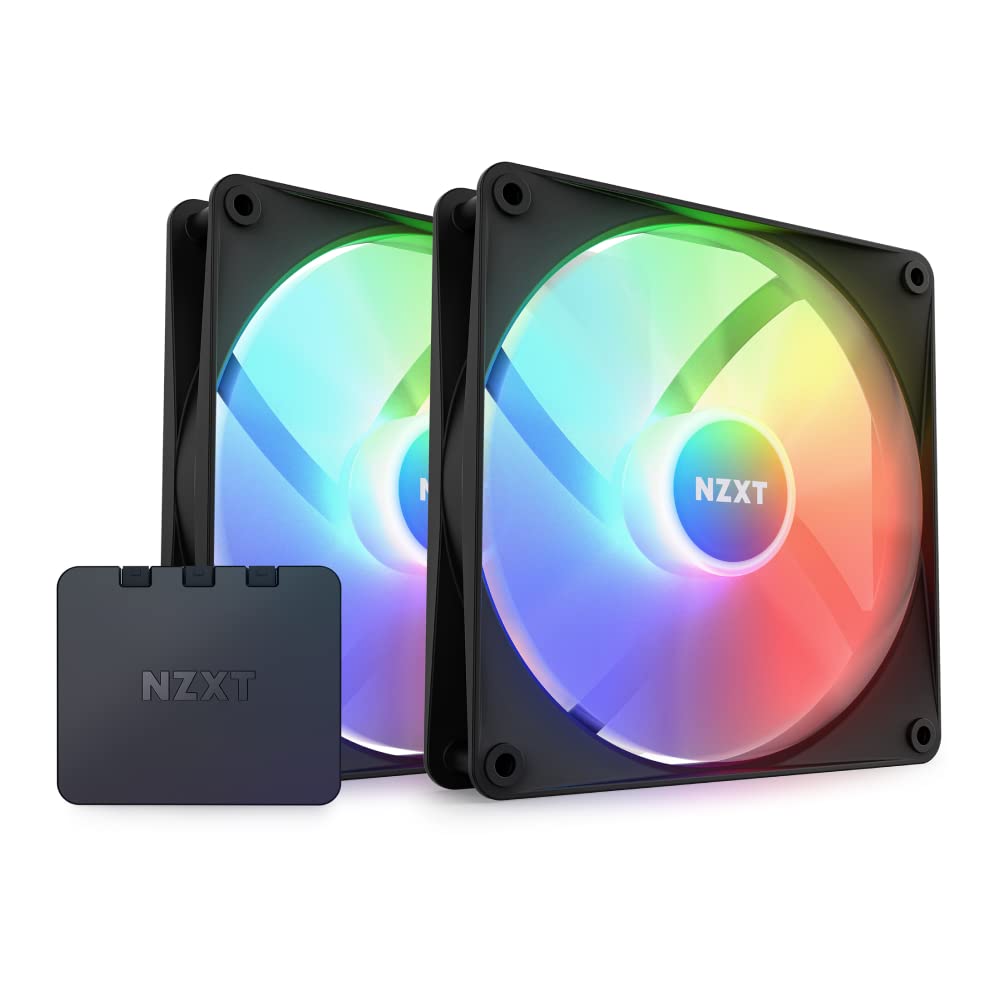 Amazon | NZXT F140 RGB CORE TWIN PACK & RGB Lighting Controller