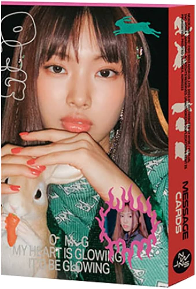 Amazon.com: NEWJEANS OMG - Message Card Ver. [HYEIN Version] 1st