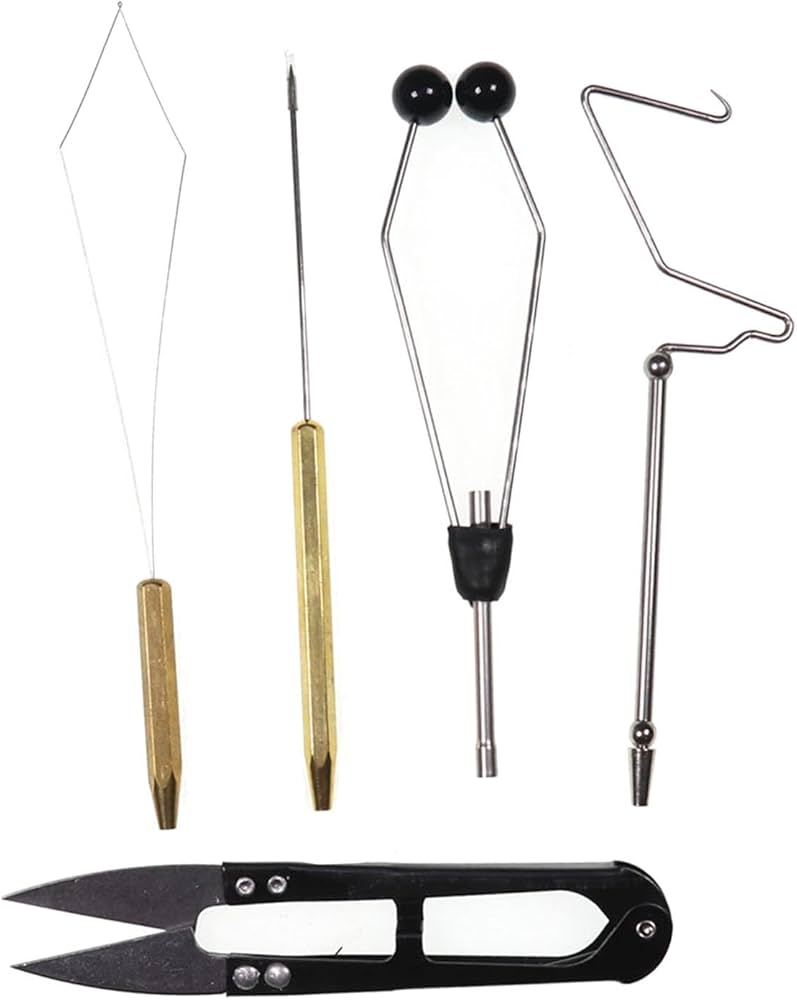 Amazon | DeeRace フライフィッシングツール バイス 釣りフライ