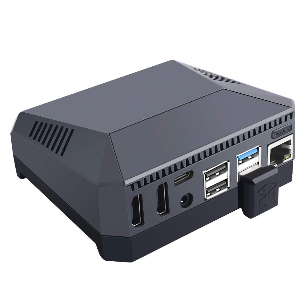 Amazon.co.jp: GeeekPi Raspberry Pi 4ケースArgon ONE M.2