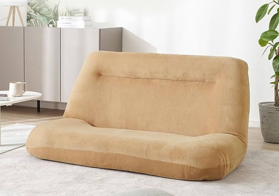 Amazon｜座椅子 ソファ あぐらソファ ポケットコイル 42段ギア