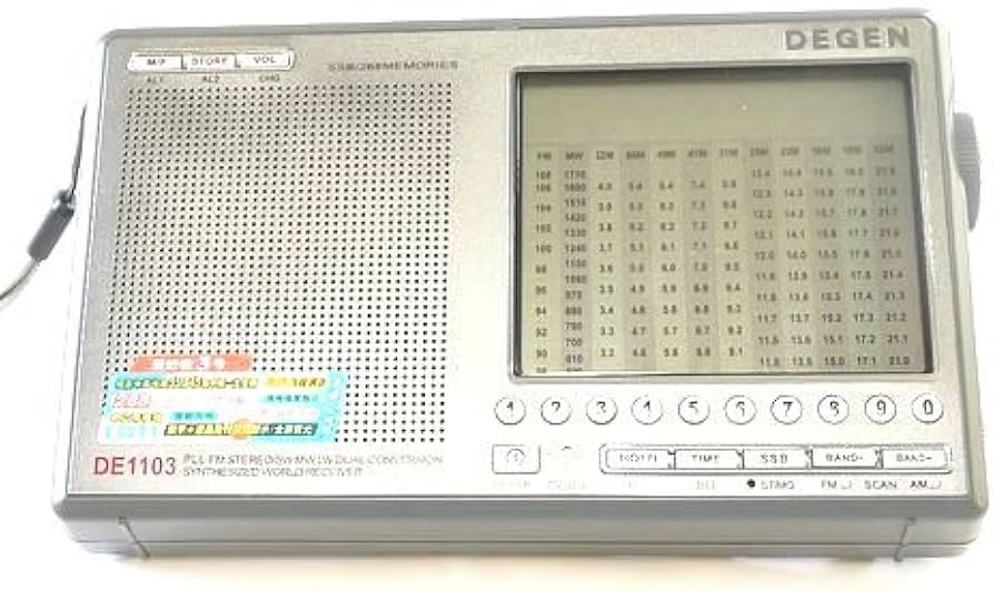 Amazon | 【BCLラジオ】オールバンド受信機 DEGEN 「DE1103」 | DEGEN