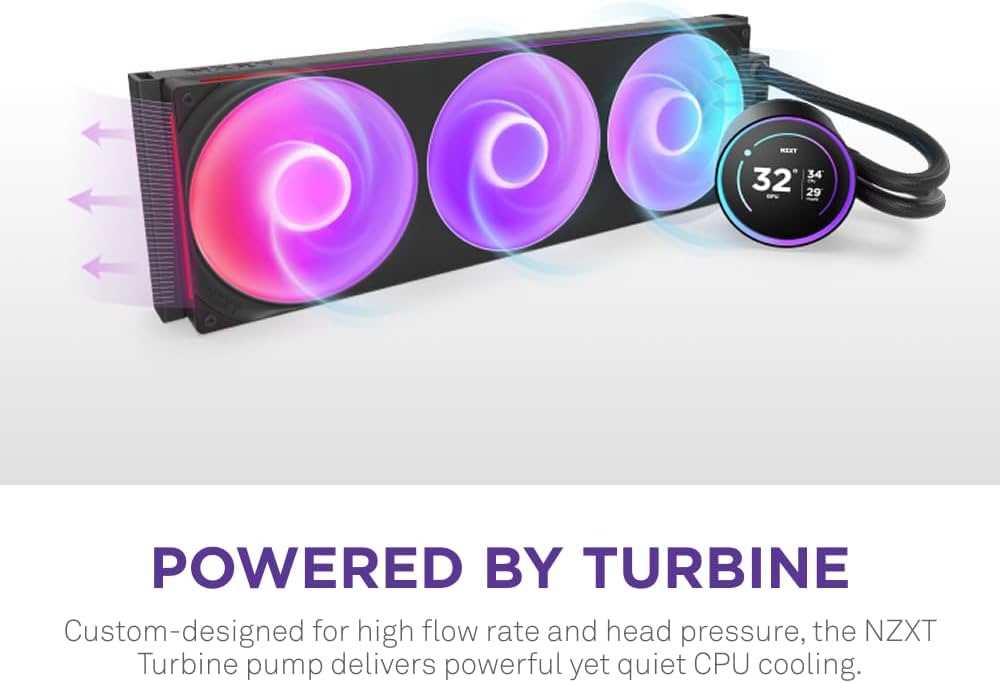 Amazon.com: NZXT Kraken Elite 420 RGB 2025 - AIO CPU Liquid Cooler