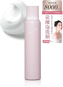 Amazon | p/d 泡洗顔 毛穴 炭酸泡洗顔 8000ppm 【もっちり泡で毛穴