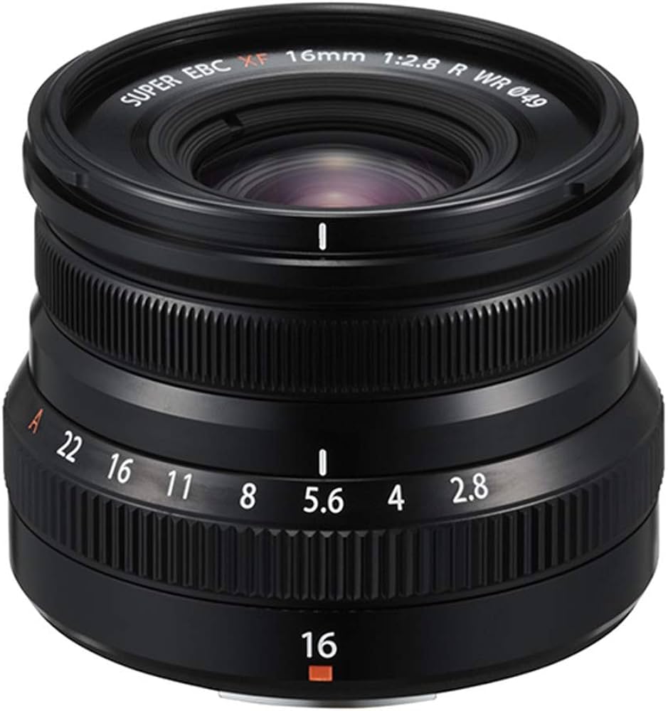 Amazon.com : Fujifilm Fujinon XF16mmF2.8 R WR Lens - Black