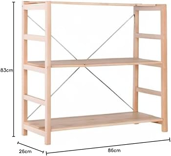 Amazon｜無印良品 パイン材ユニットシェルフ 小 幅86×奥行26×高さ83cm