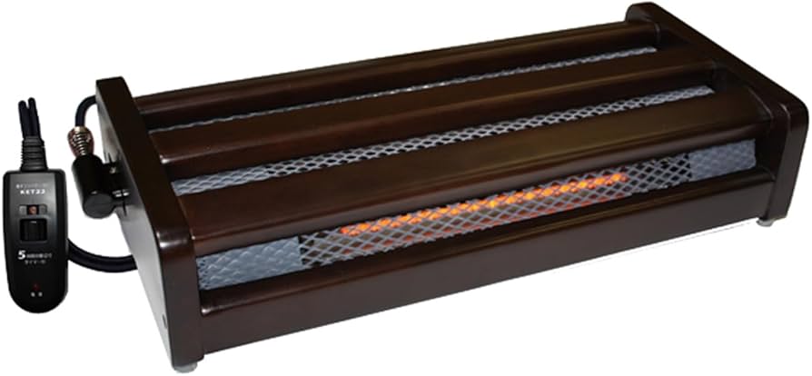 Amazon.co.jp: メトロ 木枠フットヒーター 幅49cm×奥行22cm×高さ11cm 1