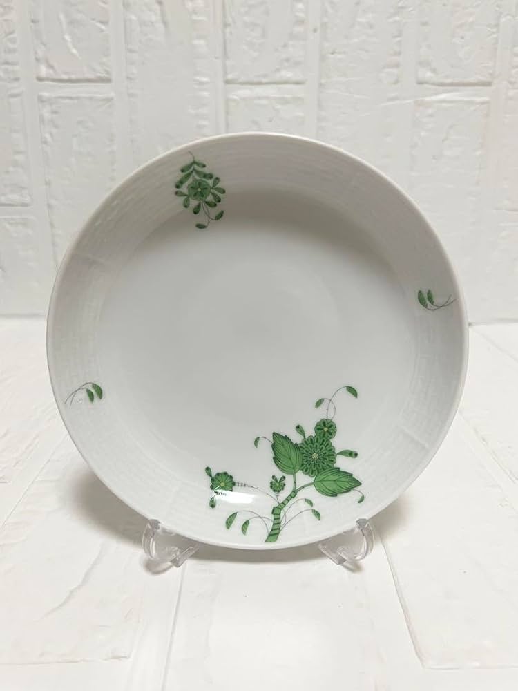 Amazon.co.jp: ヘレンド エスキスグリーン&エスキスフラワー プレート