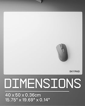 Amazon.co.jp: SkyPAD 3.0 XL ゲーミングガラスマウスパッド テキスト