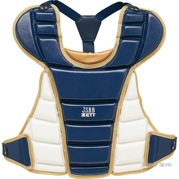 青りんご兄様美品ZETT JSBB 一般軟式用キャッチャー用レガース