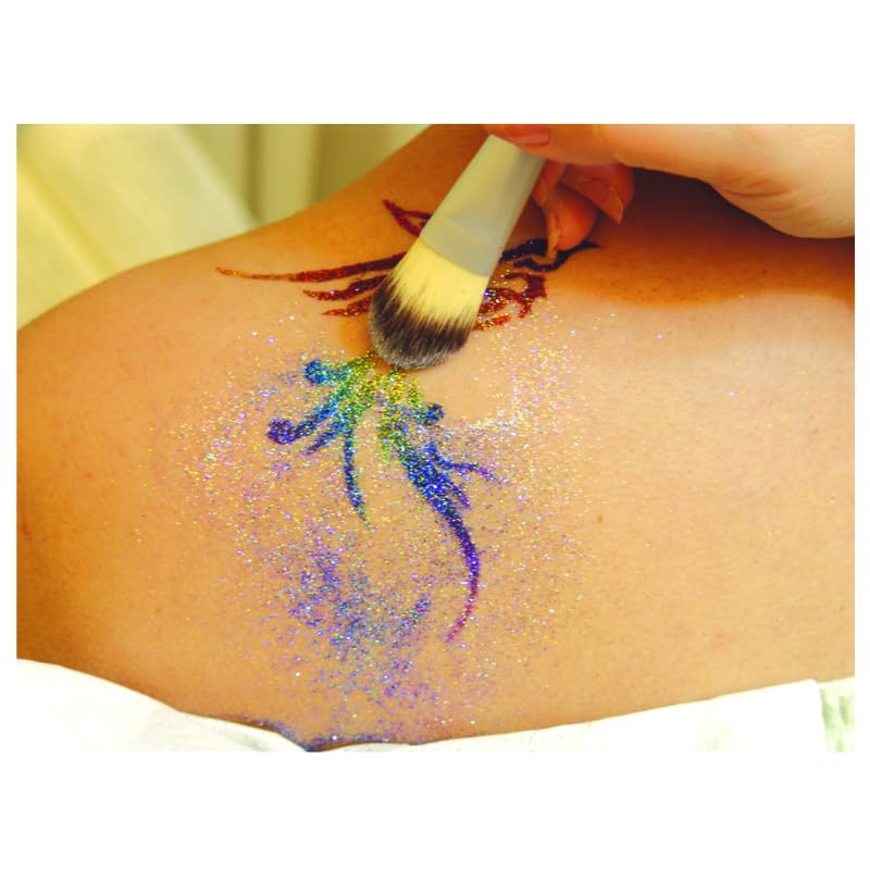 Amazon.co.jp: ボディジュエリー グリッター ミニサイズ 6色入