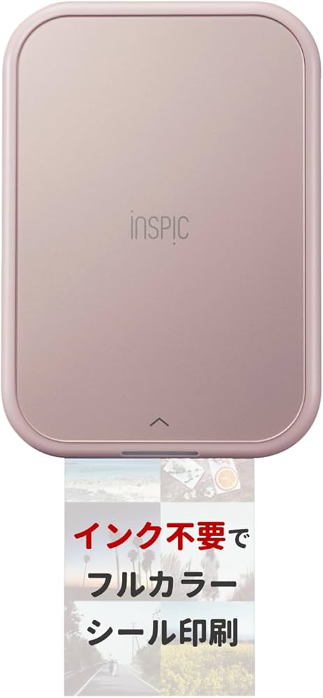 Amazon.co.jp: Canon iNSPiC PV-223-PK Mini Photo Printer for