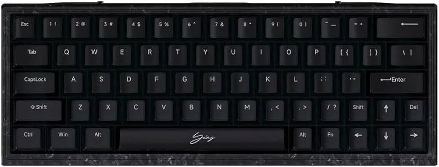 Amazon.com: MK x WLMOUSE Ying63 Forged Carbon Fiber HE 8K Keyboard
