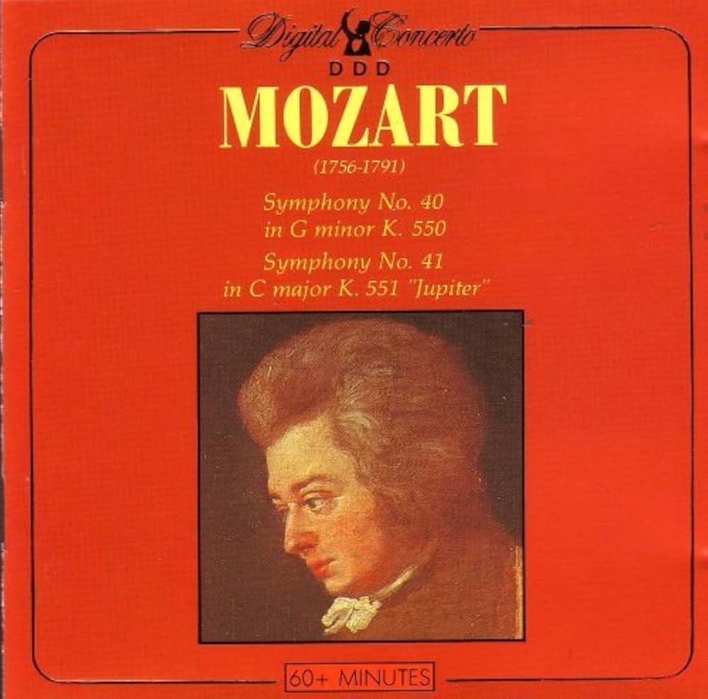Mozart: Symphony No. 40 in G Minor K.550 & Symphony No. 41 in C