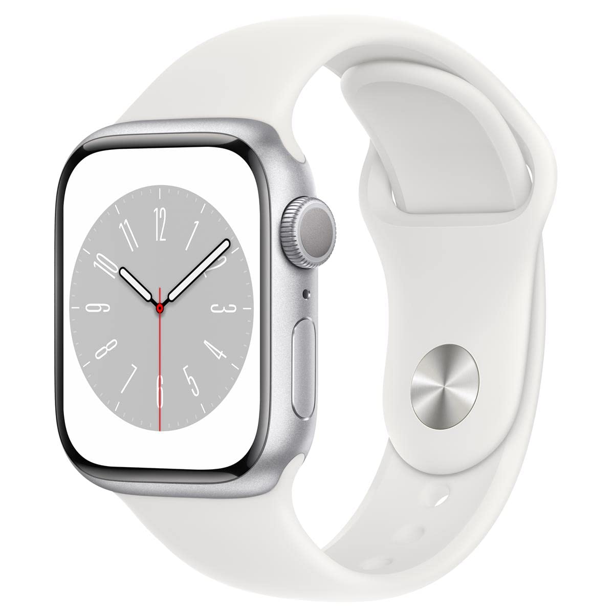 Amazon.com: Apple Watch Series 8 [GPS, 41mm] - Silver Aluminum