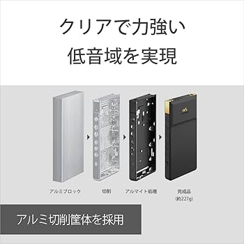 Amazon.co.jp: ソニー(SONY) ウォークマン 64GB ZXシリーズ NW-ZX707