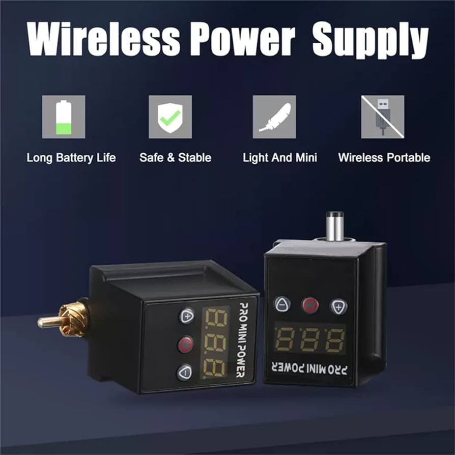 Amazon.co.jp: 充電式タトゥーマシンセットバッテリーワイヤレス