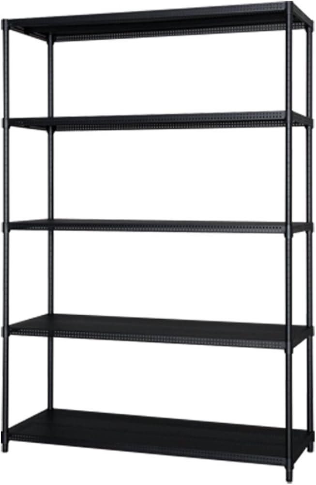 Amazon｜アイリスオーヤマ メタルラック パンチング 5段 ブラック