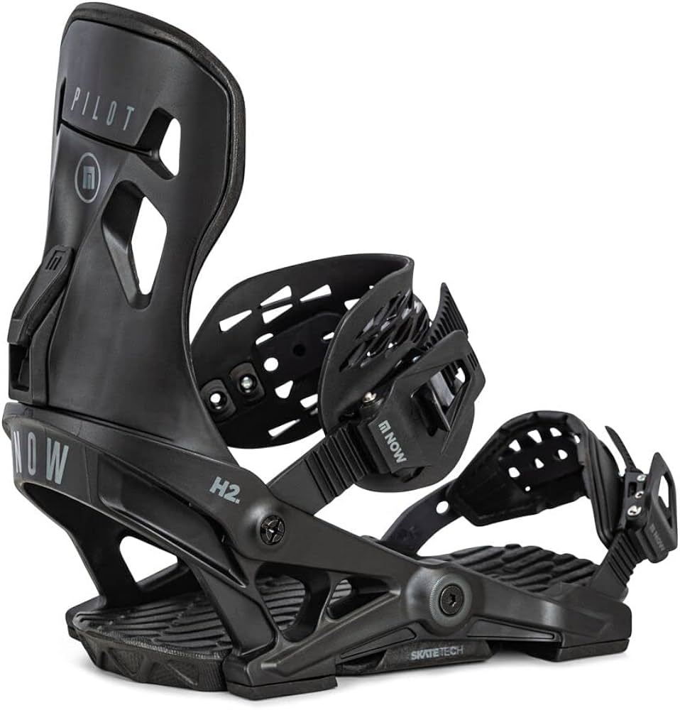 Amazon | Now Bindings パイロット スノーボードビンディング ブラック