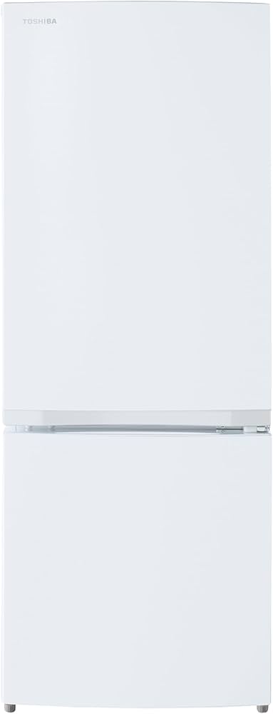 Amazon | 東芝 冷蔵庫 幅47.9㎝ 153L GR-W15BS(W) 2ドア 自動霜取り 右