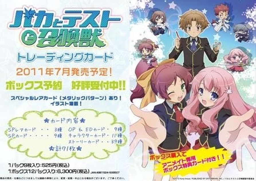 Amazon.co.jp: バカとテストと召喚獣 トレーディングカード BOX
