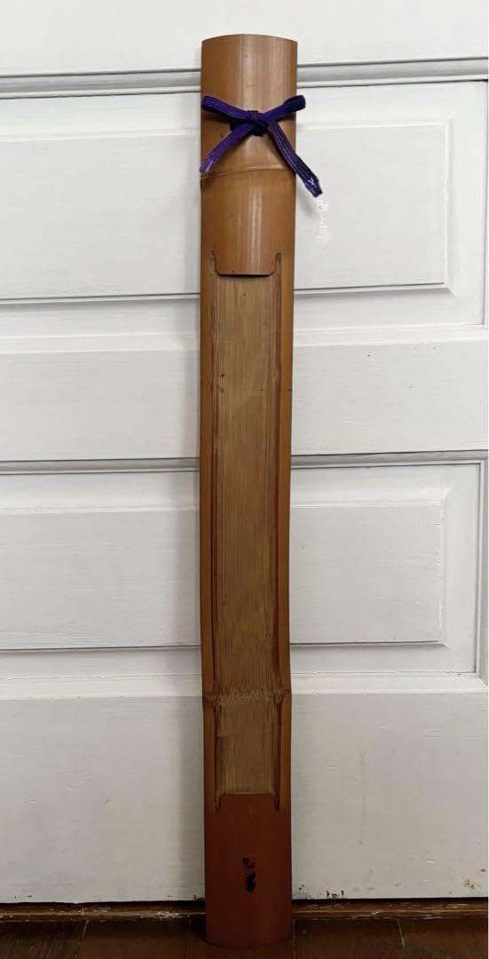 Amazon.co.jp: 短冊掛け 竹製 書道 飾り 御色紙掛 工芸品 竹細工