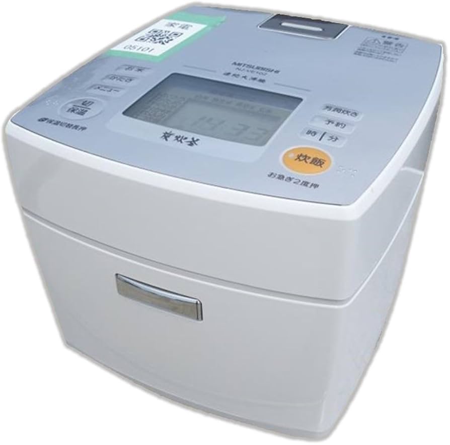 Amazon | 三菱 IHジャー炊飯器 炭炊釜シリーズ 5.5合炊き ピュア