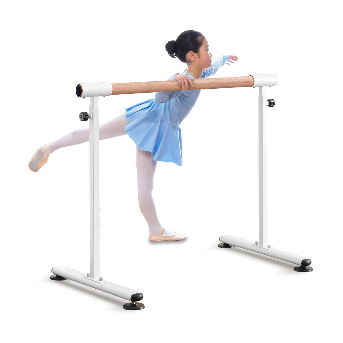 Amazon | RiZKiZ バレエレッスンスタンド 【ホワイト】自宅練習