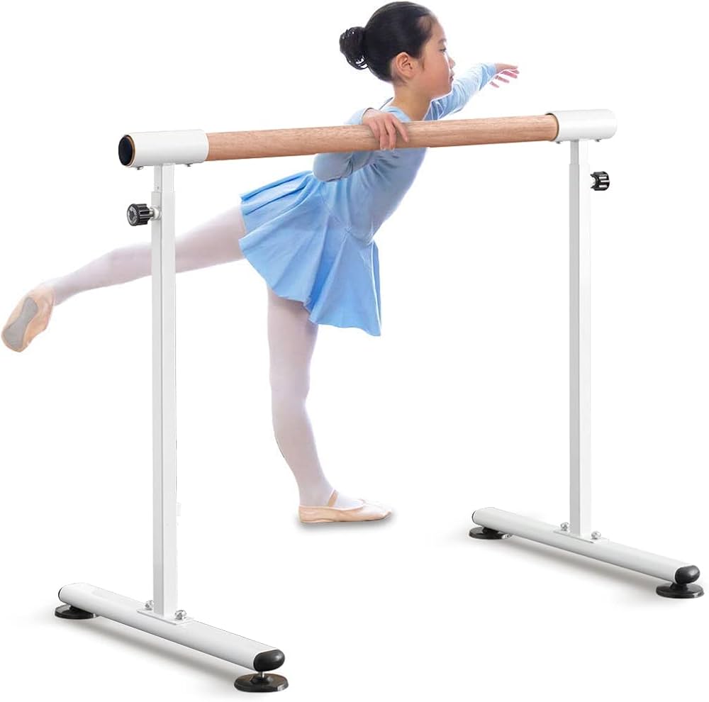 Amazon | RiZKiZ バレエレッスンスタンド 【ホワイト】自宅練習