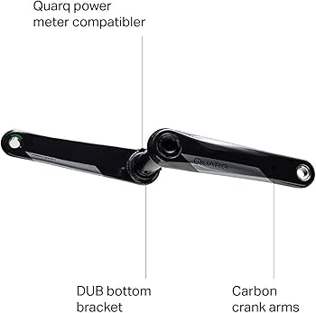 Amazon | Quarq DUBクランクアームアセンブリ - 170mm、8ボルト