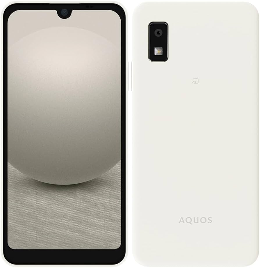 Amazon | SHARP AQUOS wish3 ホワイト SIMフリー版 5.7型 4GB/64GB