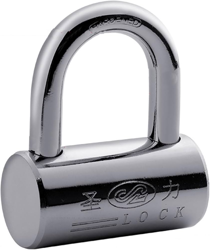 Amazon | YAVINCOL U字ロック 南京錠 鍵ロック 多用途ロック カギ式