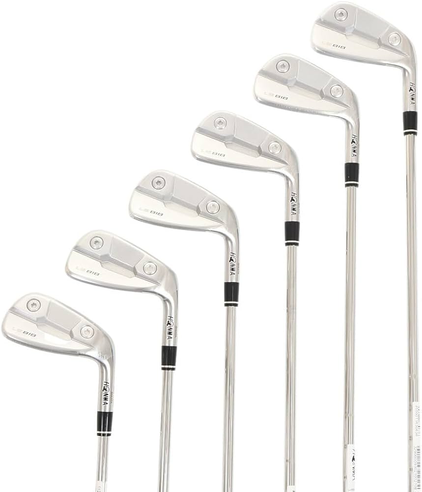Amazon.co.jp: 本間ゴルフ（HONMA） アイアンセット メンズ 6本 LB818