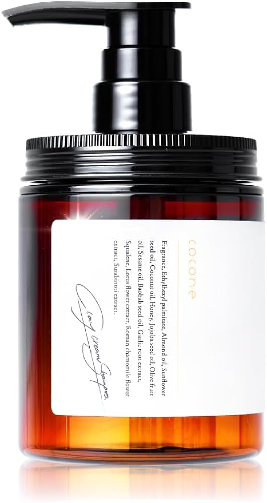 Amazon | cocone ココネ クレイクリームシャンプー 極上のうるツヤ髪へ